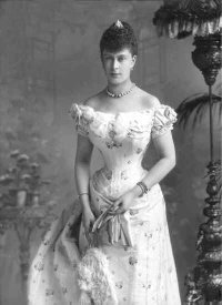 The Duchess of York in 1893.
